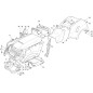 ANTERIORE COFANO TCS BIF. NCS8000N ORIGINALE STIGA - 382394650/0