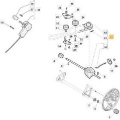 GR. FR. TRACTION 4S RSB DIAMANT ORIGINAL STIGA - 181003104/0 | NewgardenParts.com