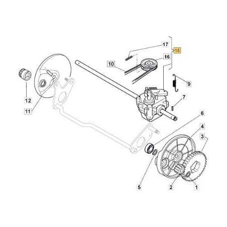 FR.TRACTION GR. EMBRAYAGE POUR CHIEN MCS 50TR ORIGINAL STIGA - 181003095/0 | NewgardenParts.com