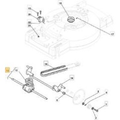 FR.TRACCIÓN GR. MULTICLIP ALUMINIO 53 ORIGINAL STIGA - 181003089/0 | NewgardenParts.com