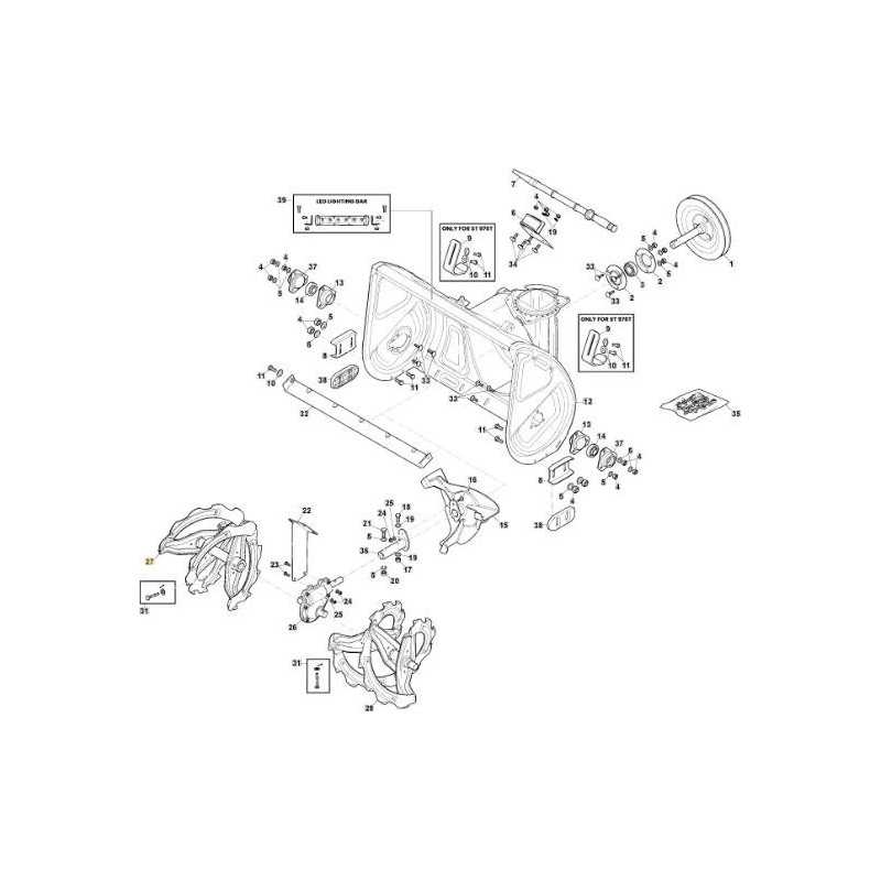 KLINGENGRUPPE RECHTS 760 SnTh VNG ORIGINAL STIGA - 383250005/0