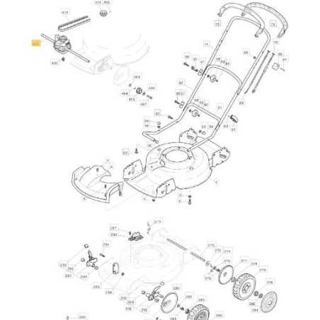 FR. GROUPE DE TRACTION MULTICLIP 48 ORIGINAL STIGA - 181003088/0 | NewgardenParts.com