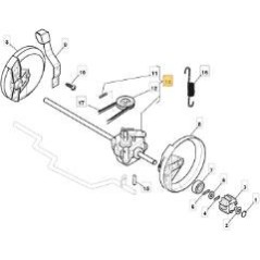 FR. TRACTION GROUP RSB ES/ESL 03/04 ORIGINAL STIGA - 181003078/0 | NewgardenParts.com