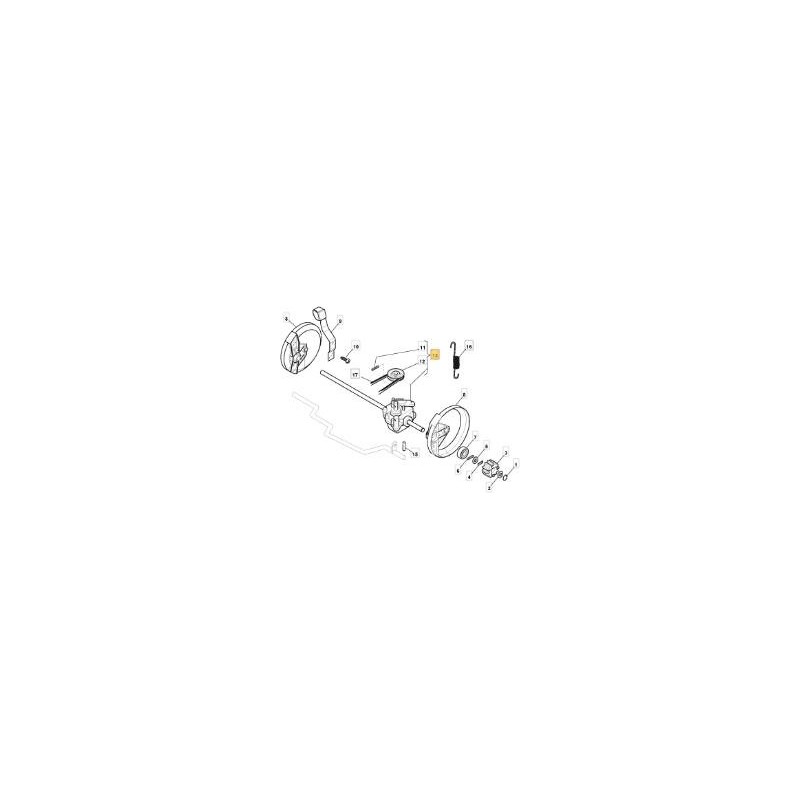 FR. TRACTION GROUP RSB ES/ESL 03/04 ORIGINAL STIGA - 181003078/0