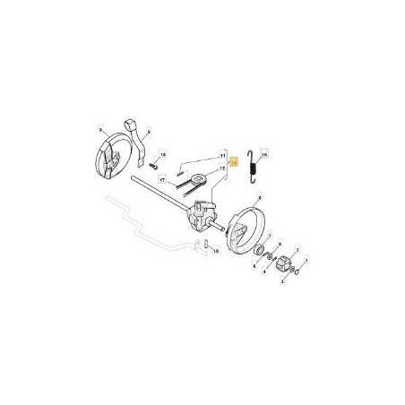 FR. GROUPE DE TRACTION RSB ES/ESL 03/04 ORIGINAL STIGA - 181003078/0 | NewgardenParts.com