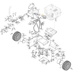 STIGA ORIGINAL SNTH ZNB BELTS GUIDE - 383276021/0 | NewgardenParts.com