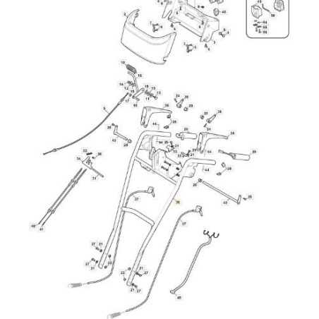 SnTh HANDLE ORIGINAL STIGA VNGR WHEELS - 383000001/0 | NewgardenParts.com