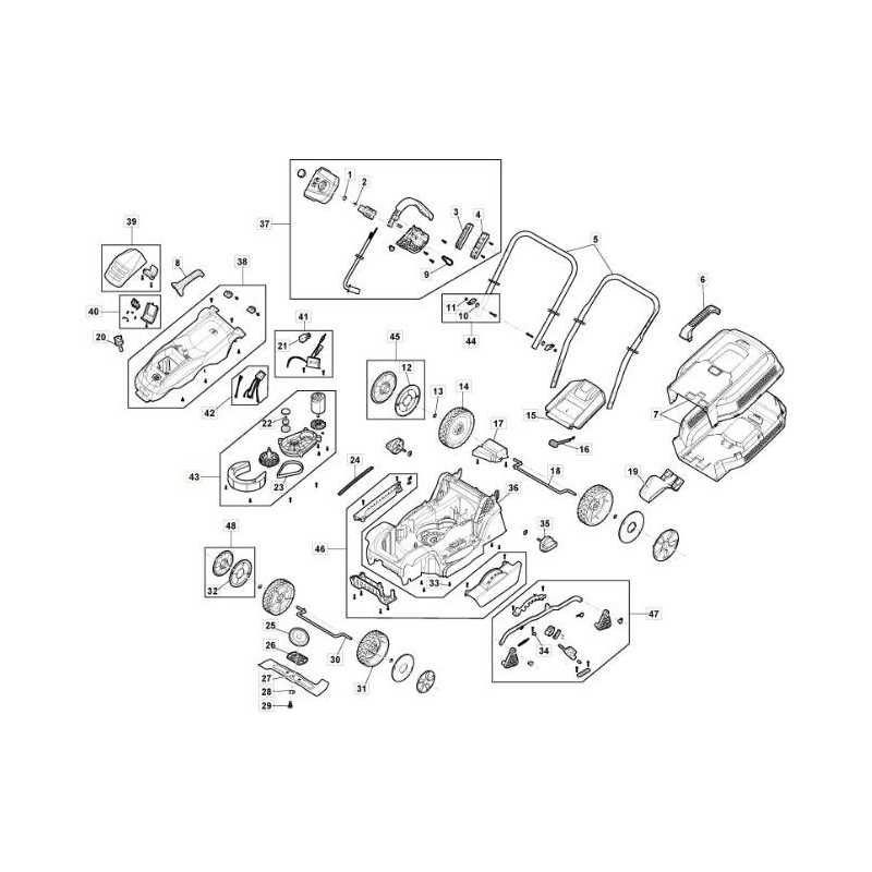 ENGINE AND GEARS E 300 Li 40 ORIGINAL STIGA - 118810957/0