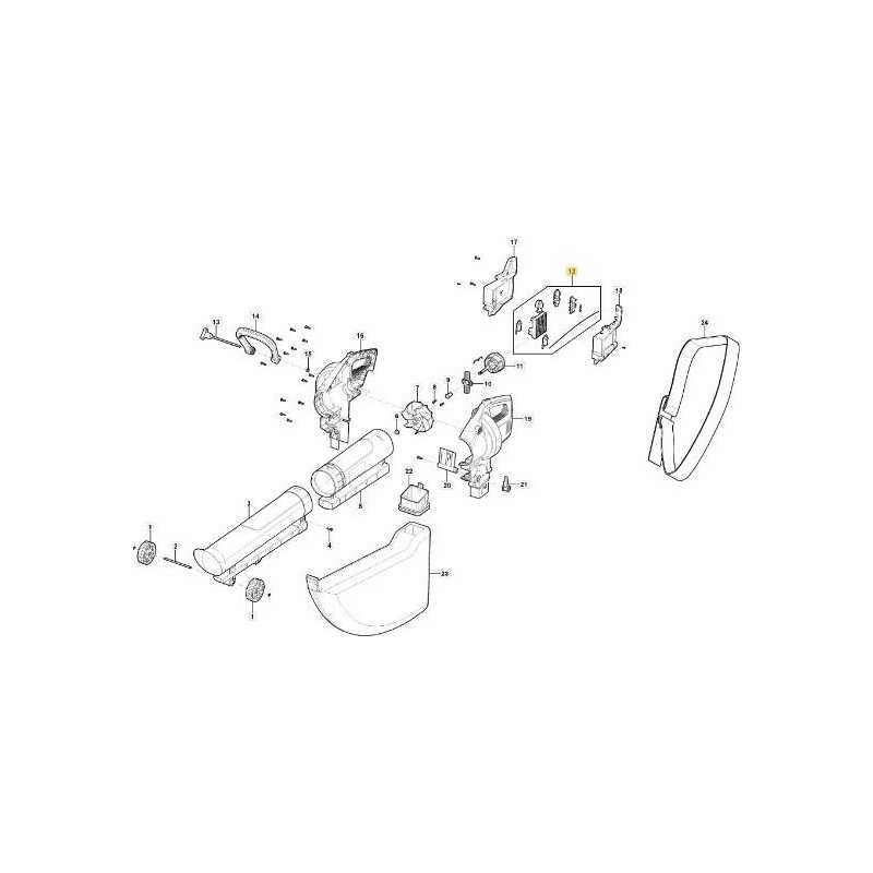 ELEKTRONISCHE TEILE BLV 20 Li S ORIGINAL STIGA - 118811369/0