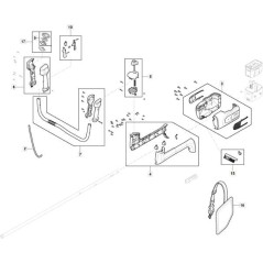 PCB BC 700 D LI 48 ORIGINAL STIGA - 118811301/0 | NewgardenParts.com