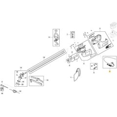 PCB- UND ELEKTROKOMP. BC 700 Li 48 ORIGINAL STIGA - 118811266/0