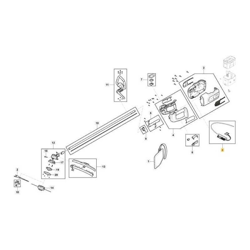 PCB ET COMP. ÉLECTRIQUE. BC 700 Li 48 ORIGINAL STIGA - 118811266/0