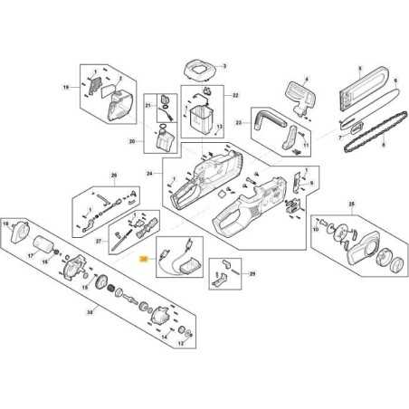 PCB E PARTI ELETTRICHE CS 40 Li ORIGINALE STIGA - 118810952/0 | NewgardenParts.com