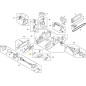 PCB Y PIEZAS ELÉCTRICAS CS 40 Li ORIGINAL STIGA - 118810952/0