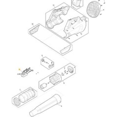 PCB UND ELEKTRONIK BL 40 Li ORIGINAL STIGA - 118810931/0 | NewgardenParts.com