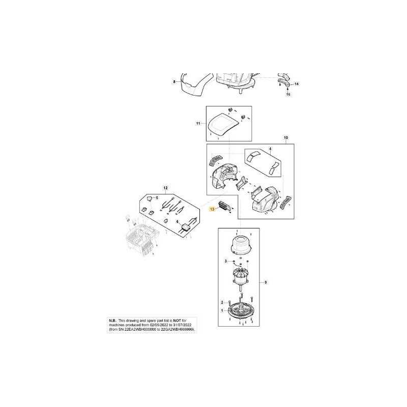 PCB ORIGINAL STIGA PH 500 DOUBLE MOTEUR - 118811307/0