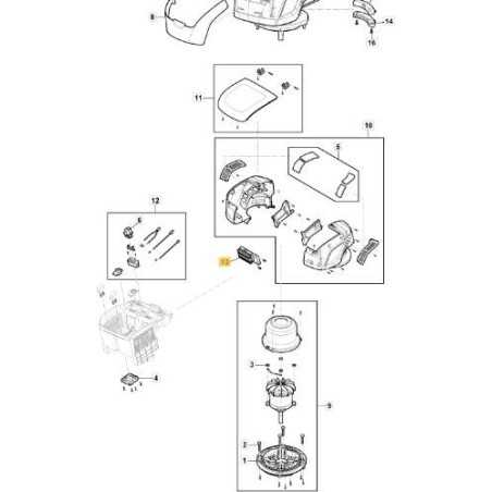 PCB MOTOR MONO ORIGINAL STIGA PH 500 - 118811306/0 | NewgardenParts.com