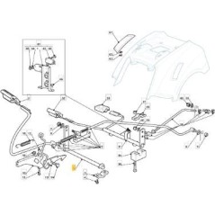 BREMSPEDAL CTF NJ92 HYDRO TT ORIGINAL STIGA - 382500029/1 | NewgardenParts.com