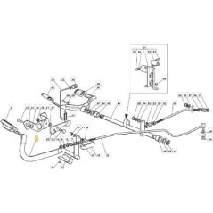 BREMSPEDAL CTF TC 2000 HYDRO ORIGINAL STIGA - 382500011/2 | NewgardenParts.com