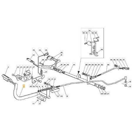 BREMSPEDAL CTF TC 2000 HYDRO ORIGINAL STIGA - 382500011/2 | NewgardenParts.com