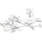 PEDALE DE FREIN CTF TC 2000 HYDRO ORIGINAL STIGA - 382500011/2
