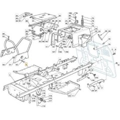 RIGHT FOOTBOARD VNN TC 2000 08/09 ORIGINAL STIGA - 382510041/2 | NewgardenParts.com