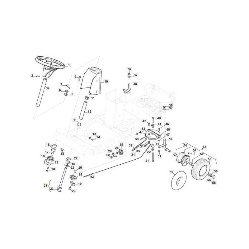 PIANTONE STERZO FM VILLA ORIGINALE STIGA - 387520138/0