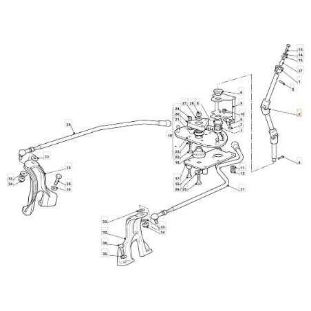 STEERING COLUMN TC HE (RIC) ORIGINAL STIGA - 382543052/0 | NewgardenParts.com