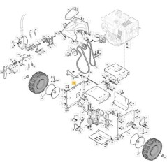 PIASTRA SUPPORTODX TRASMIS. SnTh CTF ORIGINALE STIGA - 383570003/0 | NewgardenParts.com