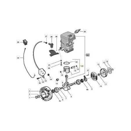 PISTON D 39 (15,18,22) ORIGINAL STIGA - 8541360/1 | NewgardenParts.com