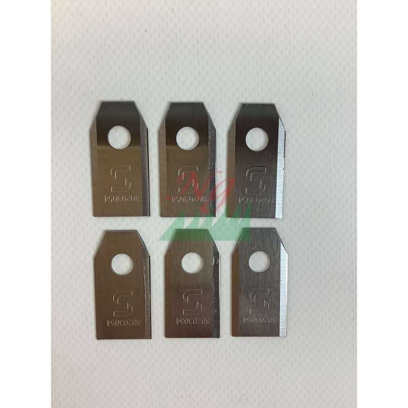 Kit de 6 lames pour tondeuse robot X3 X4 X7 ORIGINAL SUNSEEKER 16600850-01