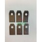Kit de 6 lames pour tondeuse robot X3 X4 X7 ORIGINAL SUNSEEKER 16600850-01