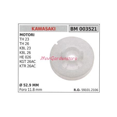 Puleggia messa in moto KAWASAKI tagliasiepe TH 23 26 KBL 23 26 003521 | NewgardenParts.com