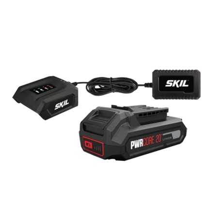 Kit batterie lithium SKIL 3133AA PWRCORE 20 2,0 Ah + chargeur 1,0 A | NewgardenParts.com