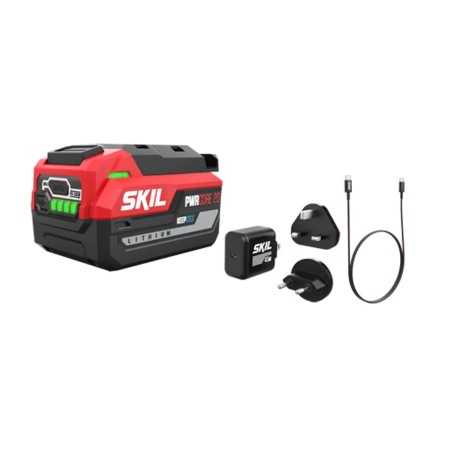 Kit Batteria al litio 4.0 Ah + Caricabatterie 3.0 A SKIL 3145BA linea PWRCORE 20 | NewgardenParts.com