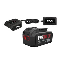 SKIL 3135AA PWRCORE 20 Lithium Battery Kit 4.0 Ah + 1.0 A Charger | NewgardenParts.com