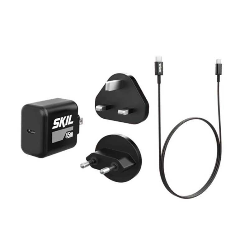 Chargeur de batterie SKIL 3141AA, tension 20 V, capacité 3,0 Ah, série PWRCORE 20