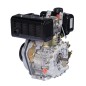 Motore completo diesel ZANETTI ZDM73L2V 246cc 3,3 kW albero orizzontale 19,05 mm