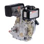 Motore completo diesel ZANETTI ZDM73L2V 246cc 3,3 kW albero orizzontale 19,05 mm