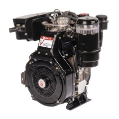 Complete diesel engine ZANETTI EV510DE 510cc 7.45 kW horizontal shaft 24 mm | NewgardenParts.com