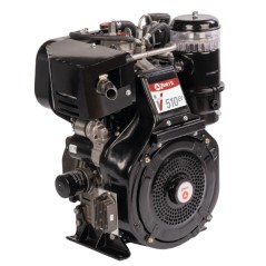 Complete diesel engine ZANETTI EV510DE 510cc 7.45 kW horizontal shaft 24 mm