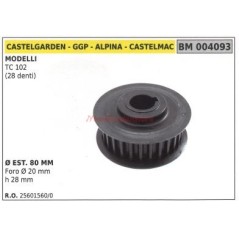 Puleggia per rasaerba tosaerba tagliaerba TC 102 28 denti ALPINA 004093 | NewgardenParts.com