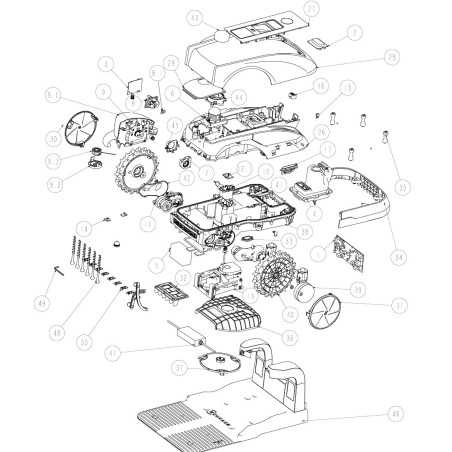 ORIGINAL ECOVACS 201-2452-0059 Height Adjustment Module Board for GOAT O1200 LIDAR PRO | NewgardenParts.com