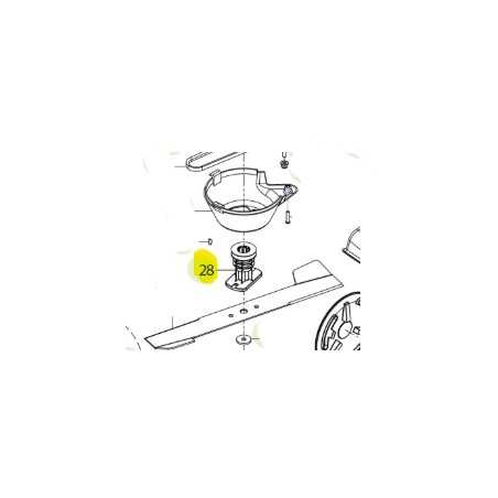 ORIGINAL ACTIVE 051684 5333SA Rasenmähermessernabe | NewgardenParts.com