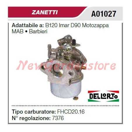 Vergaser ZANETTI Motorhacke B120 imar D90 A01027 | NewgardenParts.com
