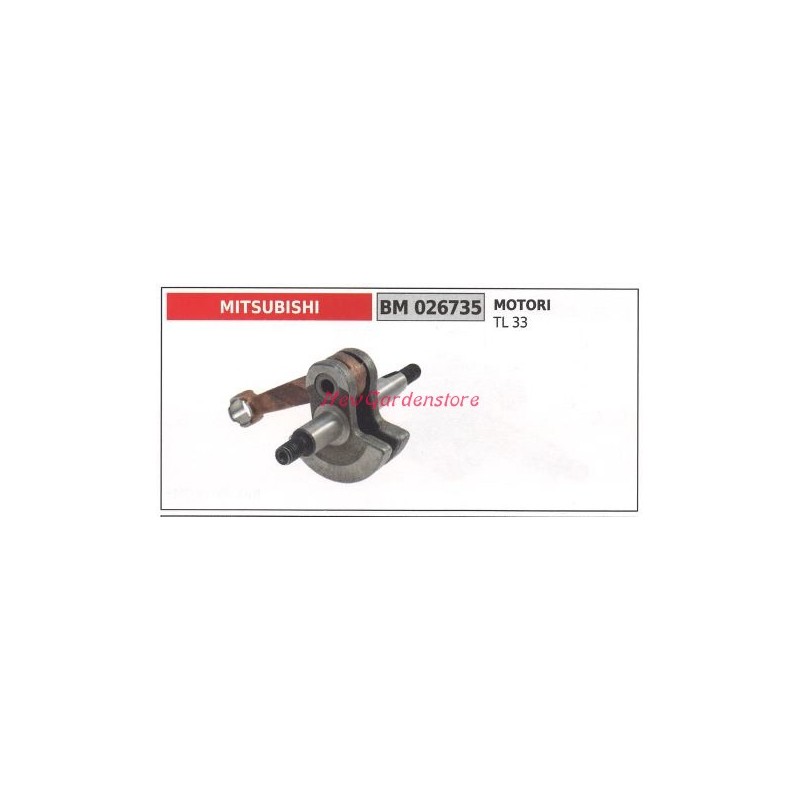 Cigüeñal motor MITSUBISHI desbrozadora TL 33 026735