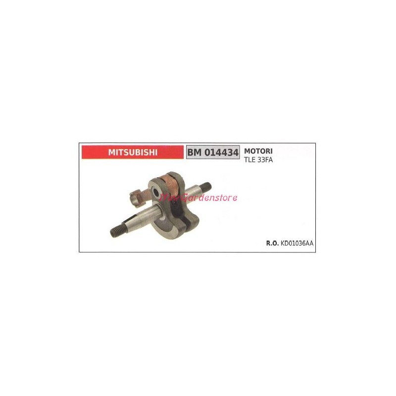 Cigüeñal Desbrozadora de motor MITSUBISHI TLE 33FA 014434