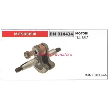 Crankshaft MITSUBISHI engine brushcutter TLE 33FA 014434 | NewgardenParts.com