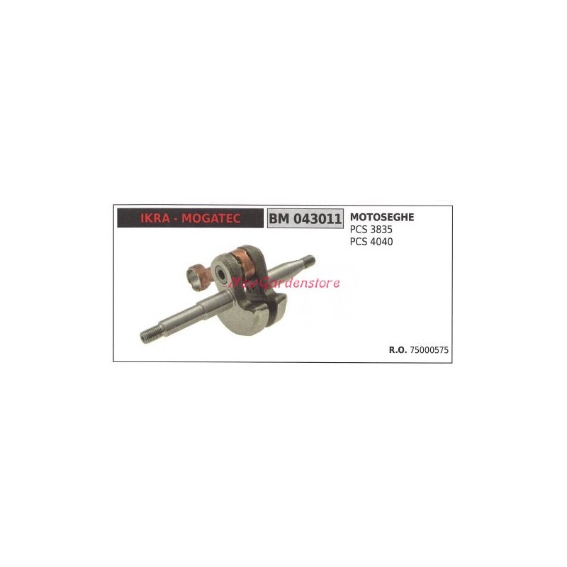 Eje motriz MOGATEC PCS 3835 4040 motor motosierra 043011