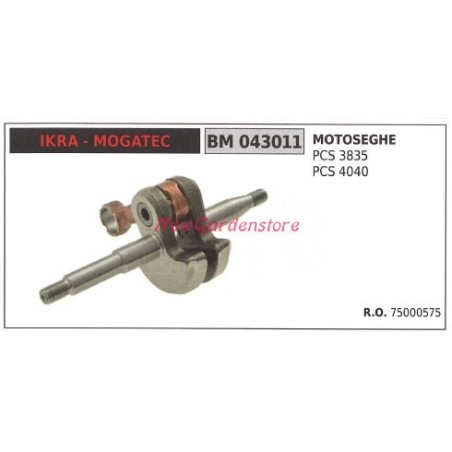 Albero motore MOGATEC motore motosega PCS 3835 4040 043011 | NewgardenParts.com